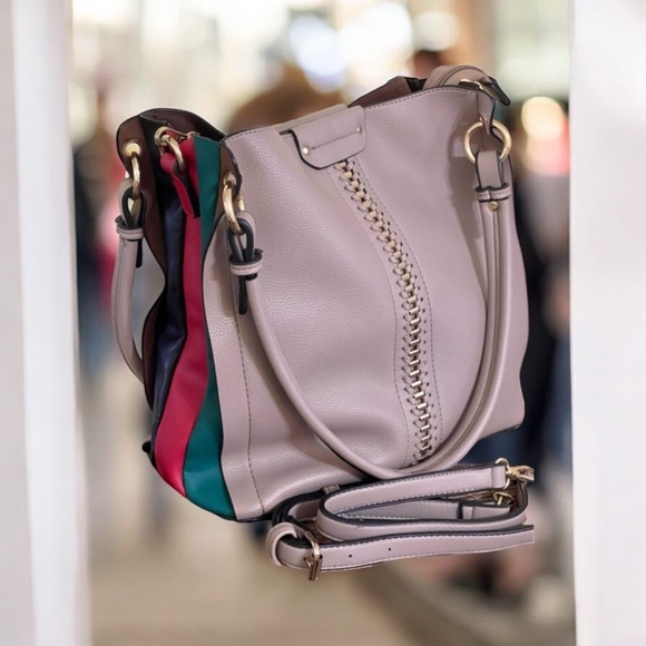 Color Block Side 2 in 1 Hobo MH-D0461 - Picture 4 of 14